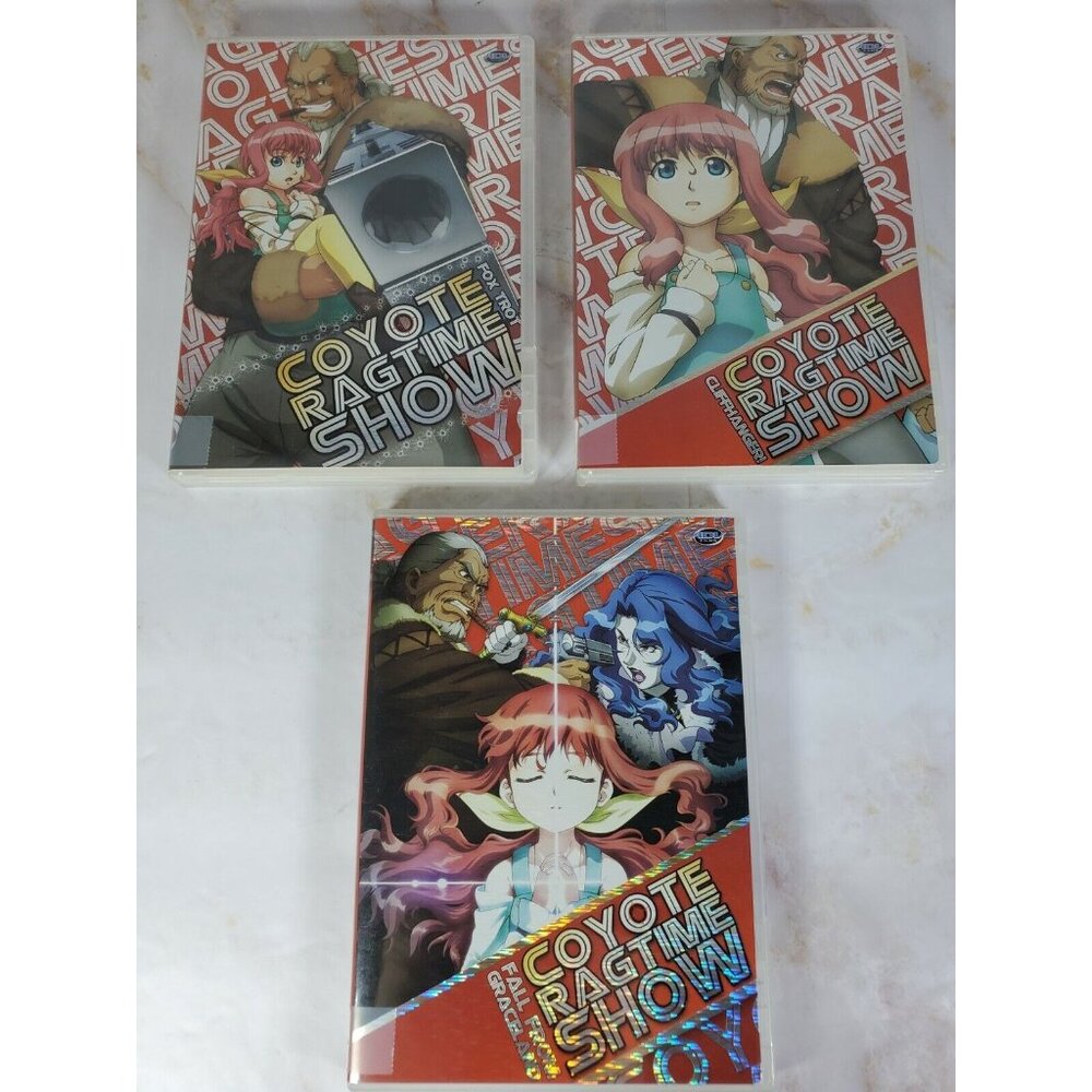 Coyote Ragtime Show: Volumes 1-3 1 2 3 Complete Series DVD Anime Series